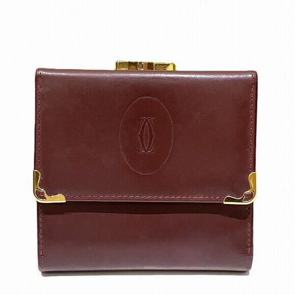 Cartier Must Line Leather Wallet - Picture 1 of 9